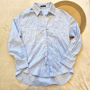 💥4 for $25💥 Shein Pinstriped Ladies Blouse